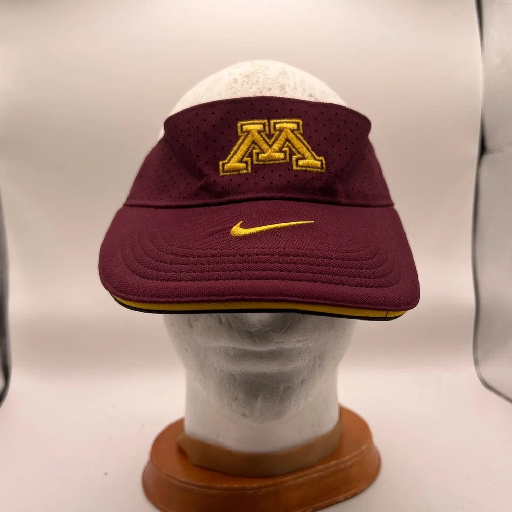 Nike Minnesota Golden Gophers Dri-FIT Visor Maroon Adjustable Hat CT0135-669